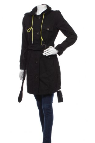 Damen Trenchcoat Khujo, Größe S, Farbe Schwarz, Preis 11,92 €