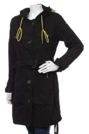 Damen Trenchcoat Khujo, Größe XL, Farbe Schwarz, Preis 148,97 €