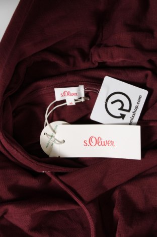 Γυναικείο φούτερ S.Oliver, Μέγεθος XS, Χρώμα Κόκκινο, Βαμβάκι, Τιμή 22,48 €