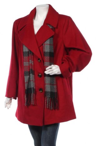 Γυναικείο παλτό London Fog, Μέγεθος XL, Χρώμα Κόκκινο, Τιμή 65,57 €