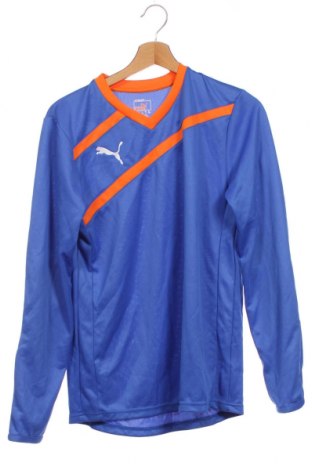 Bluză sport pentru copii PUMA, Mărime 15-18y/ 170-176 cm, Culoare Albastru, Poliester, Preț 72,70 Lei