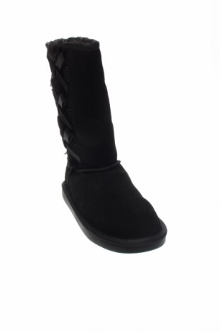 Детски обувки Koolaburra by UGG, Размер 32, Цвят Черен, Естествен велур, Цена 90,72 лв.