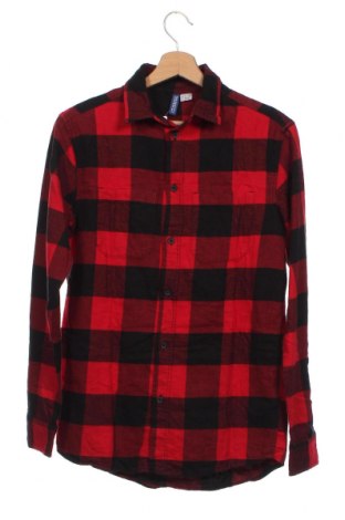 Ανδρικό πουκάμισο H&M Divided, Μέγεθος XS, Χρώμα Κόκκινο, Τιμή 7,58 €