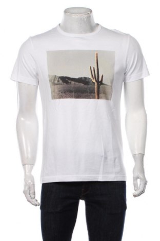 Мъжка тениска S.Oliver, Размер L, Цвят Бял, Цена 49,00 лв.