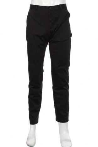 Мъжки панталон S.Oliver Black Label, Размер L, Цвят Черен, 98% памук, 2% еластан, Цена 71,60 лв.