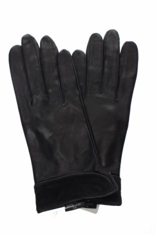 Ръкавици, Цвят Черен, Естествена кожа, Цена 28,00 лв.
