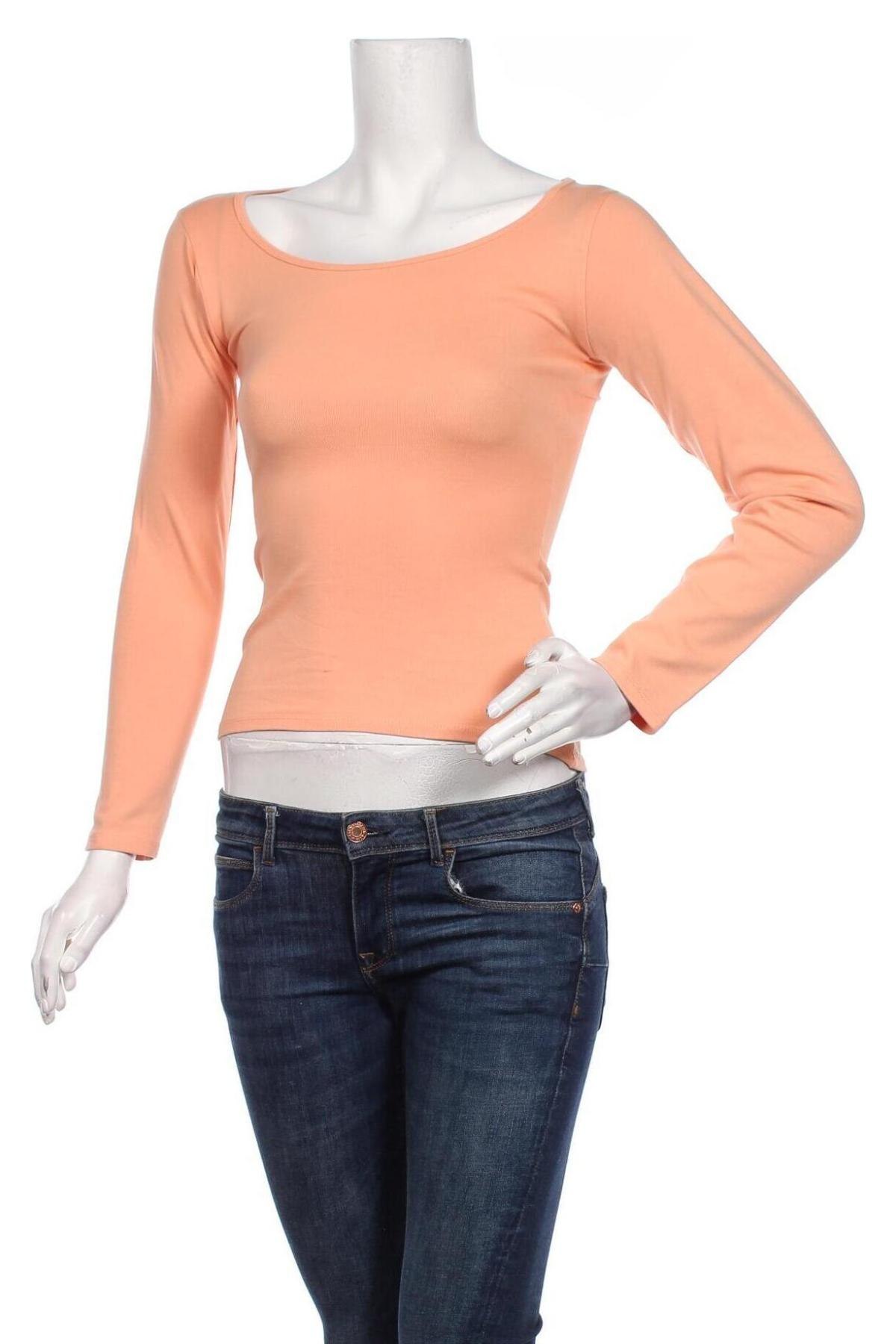 Γυναικεία μπλούζα Chicoree, Μέγεθος XS, Χρώμα Πορτοκαλί, Τιμή 21,65 €