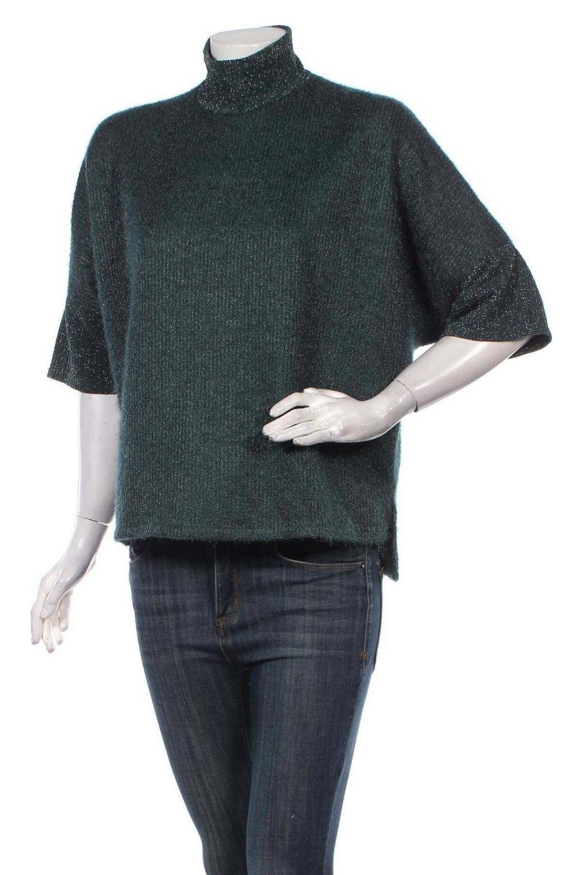 Γυναικεία μπλούζα Piazza Italia, Μέγεθος S, Χρώμα Πράσινο, Τιμή 21,65 €