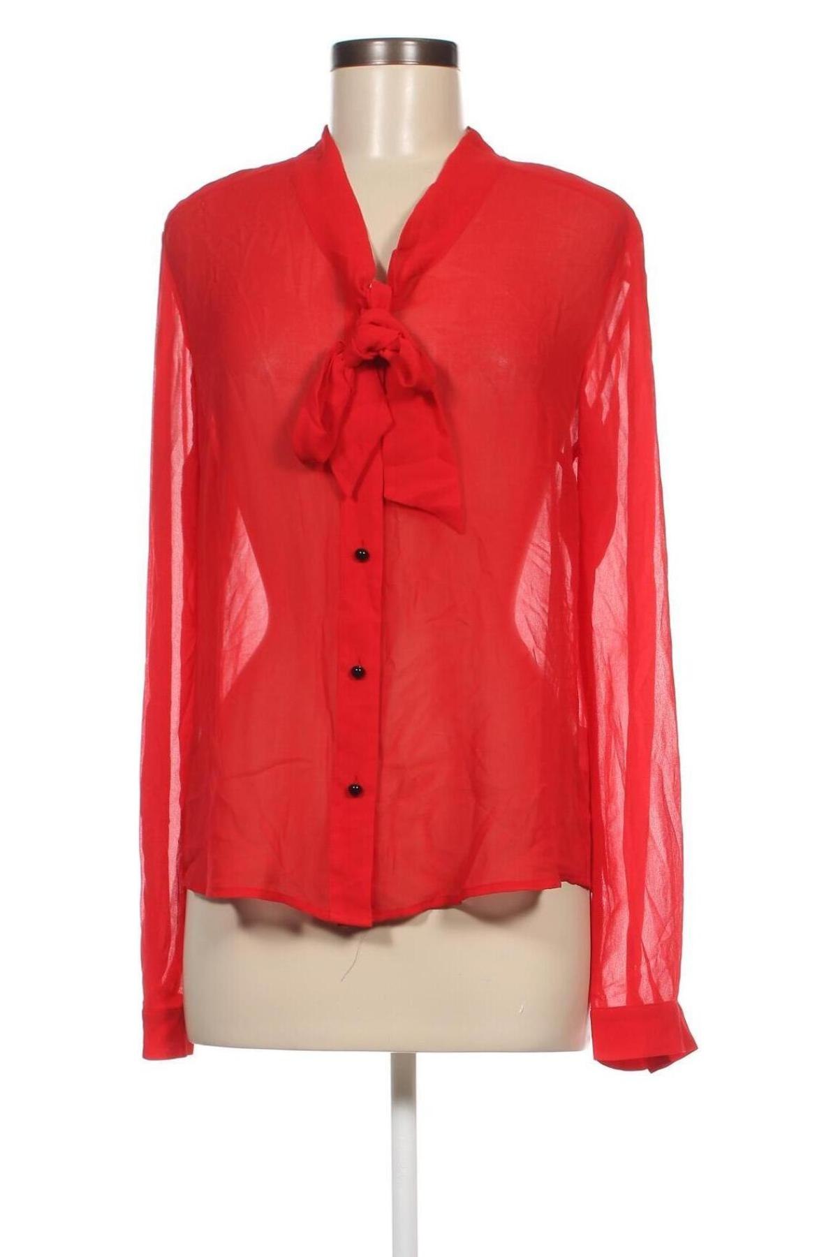 Дамска риза Fashion hero by S.Oliver, Размер M, Цвят Червен, Полиестер, Цена 47,60 лв.