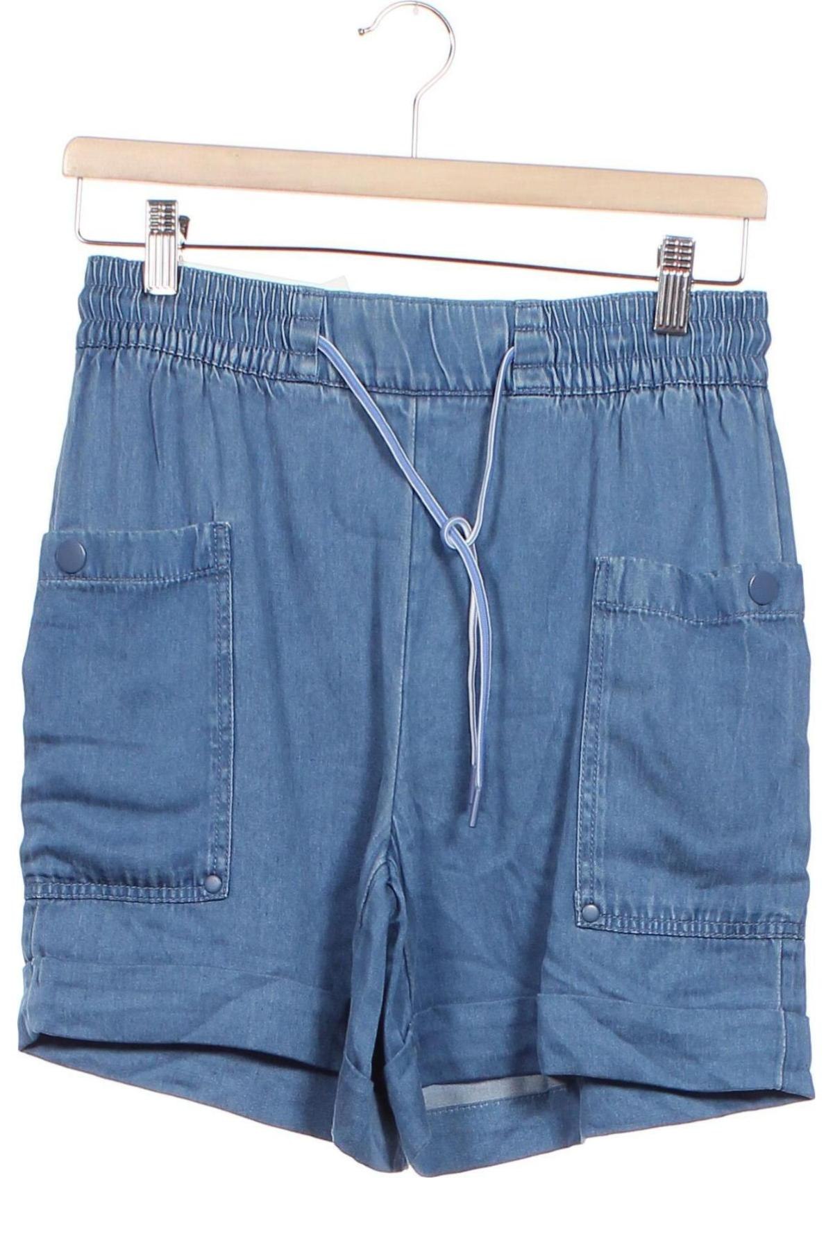 Дамски къс панталон S.Oliver, Размер XS, Цвят Син, Цена 31,15 лв.
