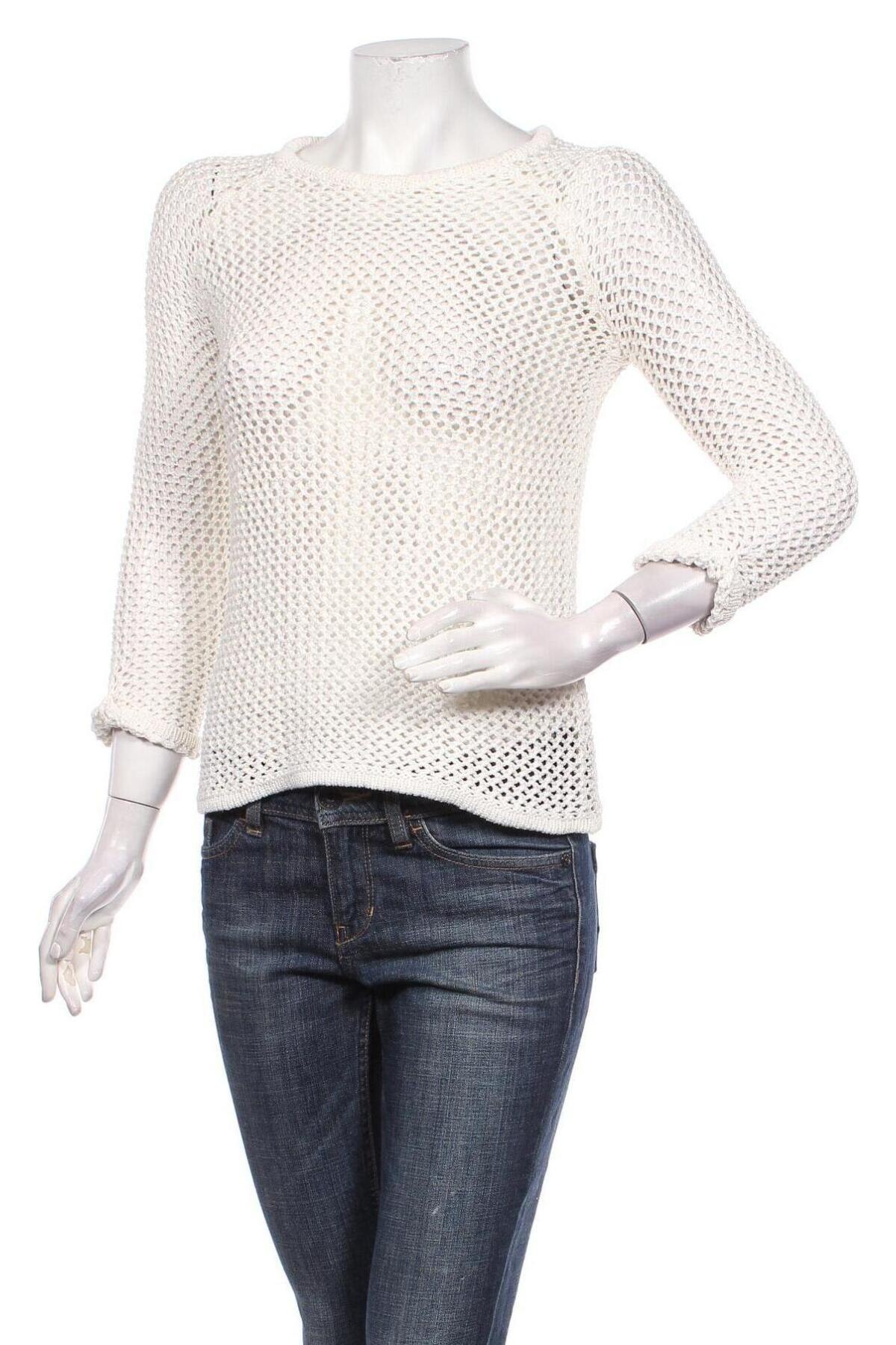 Γυναικείο πουλόβερ Livre, Μέγεθος S, Χρώμα Λευκό, Τιμή 22,27 €