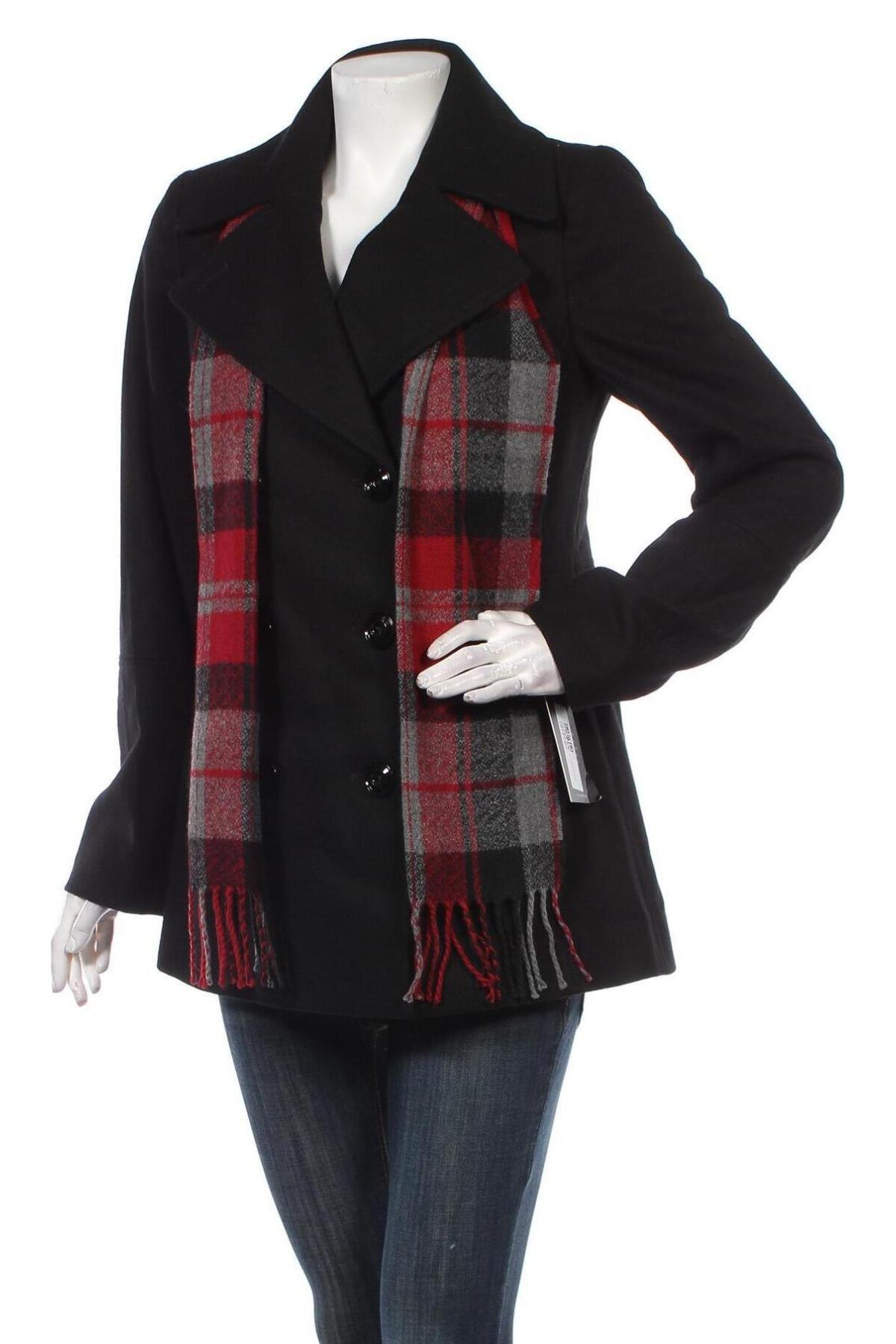 Γυναικείο παλτό London Fog, Μέγεθος S, Χρώμα Μαύρο, Τιμή 112,89 €