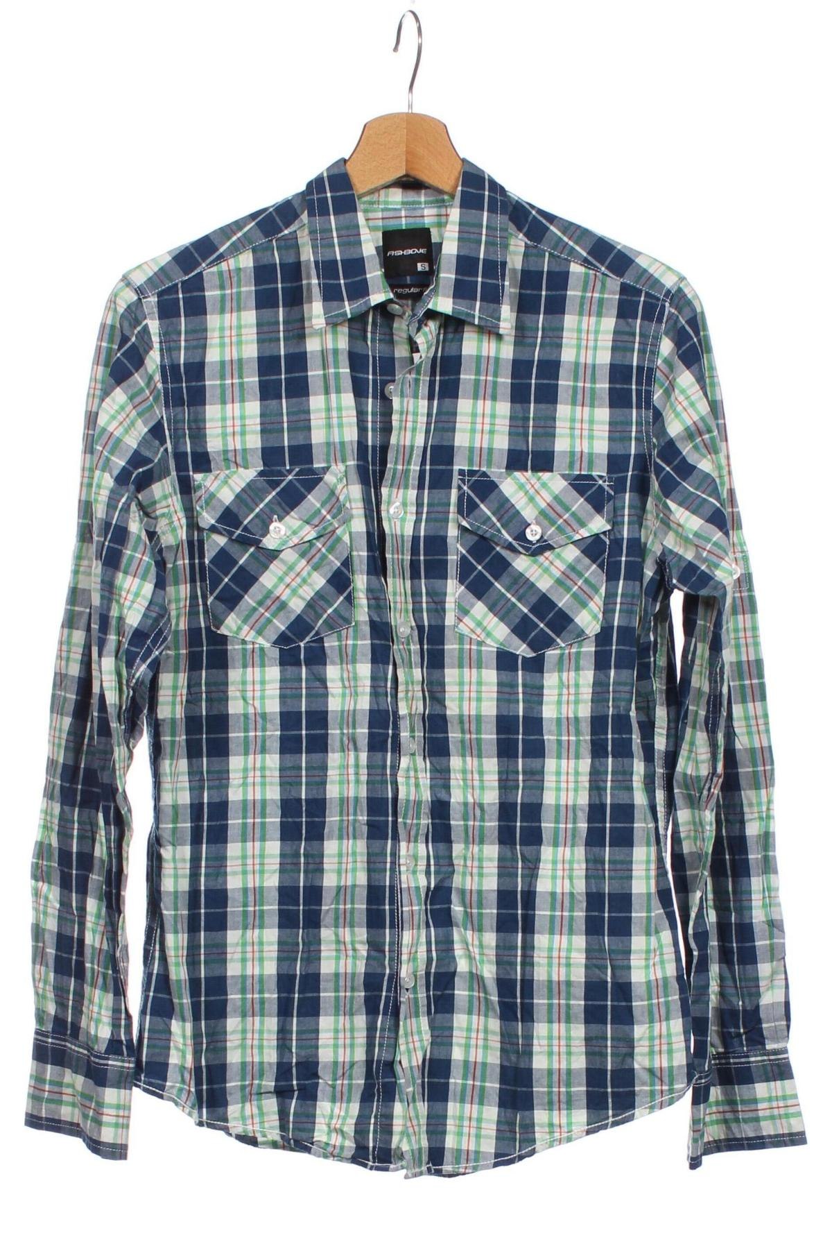 Ανδρικό πουκάμισο Fishbone, Μέγεθος S, Χρώμα Πολύχρωμο, Τιμή 21,65 €