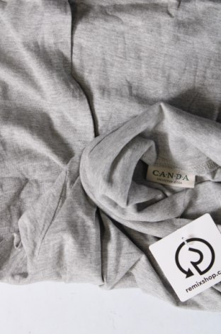 Γυναικεία μπλούζα Canda, Μέγεθος L, Χρώμα Γκρί, Τιμή 2,94 €