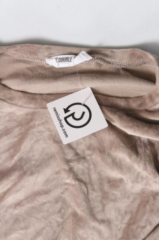 Γυναικεία μπλούζα Double Zero, Μέγεθος L, Χρώμα  Μπέζ, Τιμή 3,27 €