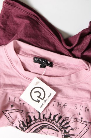 Дамска блуза Fifth Sun, Размер S, Цвят Розов, Цена 19,00 лв.