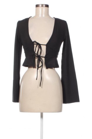 Γυναικεία μπλούζα Gina Tricot, Μέγεθος XS, Χρώμα Μαύρο, Τιμή 4,95 €