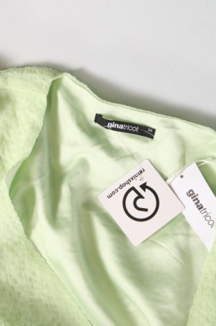 Damen Shirt Gina Tricot, Größe XS, Farbe Grün, Preis 20,62 €