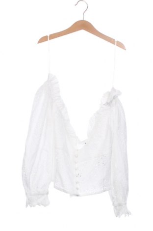 Damen Shirt Gina Tricot, Größe M, Farbe Weiß, Preis 5,36 €