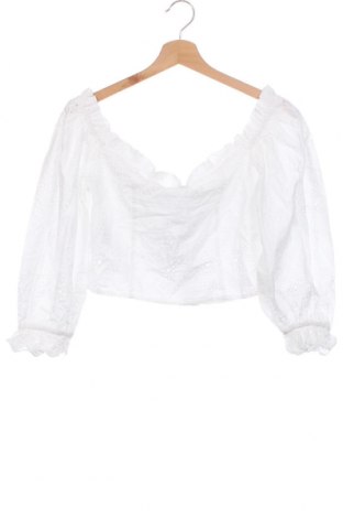 Γυναικεία μπλούζα Gina Tricot, Μέγεθος M, Χρώμα Λευκό, Τιμή 5,77 €