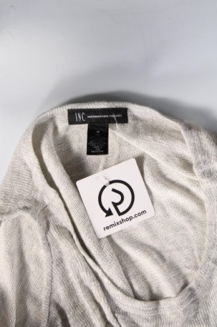 Γυναικεία μπλούζα INC International Concepts, Μέγεθος M, Χρώμα Γκρί, Τιμή 3,58 €