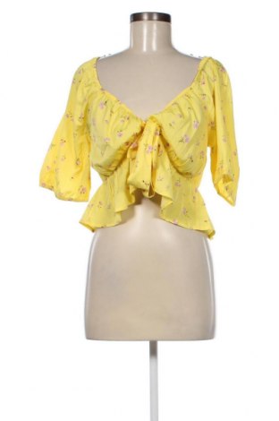 Γυναικεία μπλούζα Influence, Μέγεθος XL, Χρώμα Κίτρινο, Τιμή 4,45 €