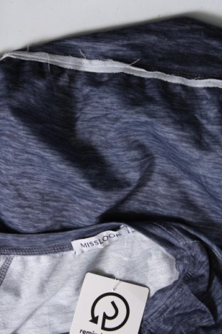 Γυναικεία μπλούζα MissLook, Μέγεθος S, Χρώμα Μπλέ, Τιμή 2,59 €