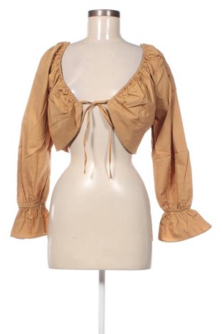 Дамска блуза Missguided, Размер L, Цвят Бежов, Цена 7,75 лв.