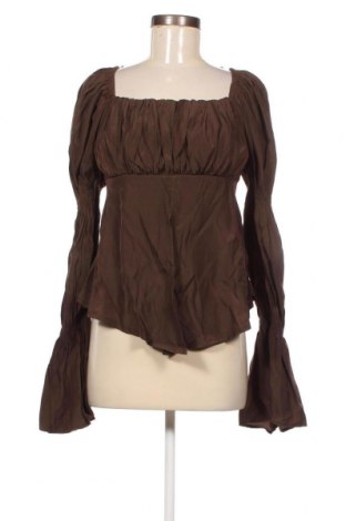 Γυναικεία μπλούζα Missguided, Μέγεθος M, Χρώμα Καφέ, Τιμή 5,75 €