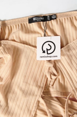 Damen Shirt Missguided, Größe XXS, Farbe Beige, Preis € 2,72