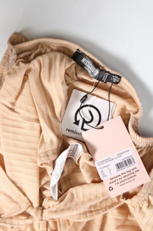 Damen Shirt Missguided, Größe XXS, Farbe Beige, Preis 2,72 €