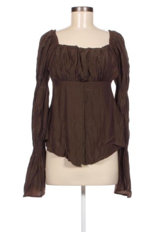 Дамска блуза Missguided, Размер M, Цвят Кафяв, Цена 13,02 лв.