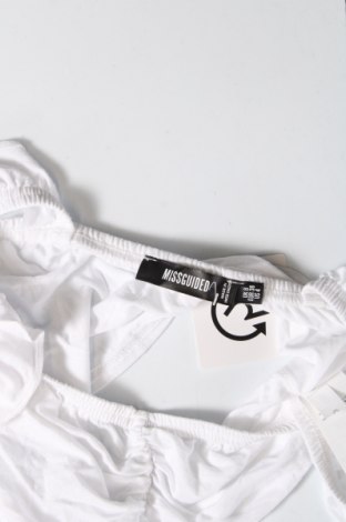 Γυναικεία μπλούζα Missguided, Μέγεθος S, Χρώμα Λευκό, Τιμή 4,47 €