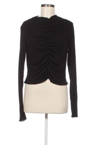 Γυναικεία μπλούζα Monki, Μέγεθος XL, Χρώμα Μαύρο, Τιμή 13,40 €