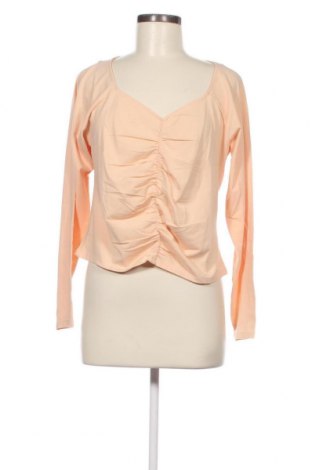 Γυναικεία μπλούζα Monki, Μέγεθος XL, Χρώμα  Μπέζ, Τιμή 2,95 €