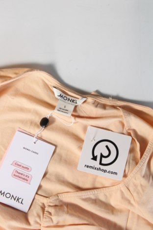 Γυναικεία μπλούζα Monki, Μέγεθος S, Χρώμα Πορτοκαλί, Τιμή 2,81 €