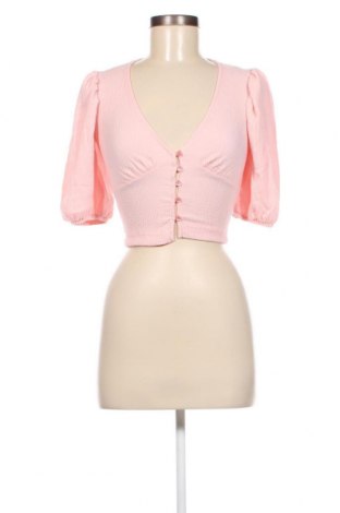 Γυναικεία μπλούζα Monki, Μέγεθος XXS, Χρώμα Ρόζ , Τιμή 5,23 €