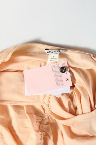 Дамска блуза Monki, Размер XL, Цвят Бежов, Цена 9,62 лв.
