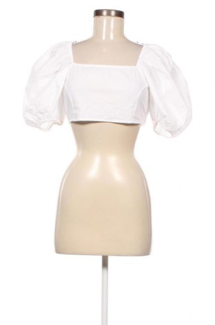 Γυναικεία μπλούζα Monki, Μέγεθος M, Χρώμα Λευκό, Τιμή 10,82 €