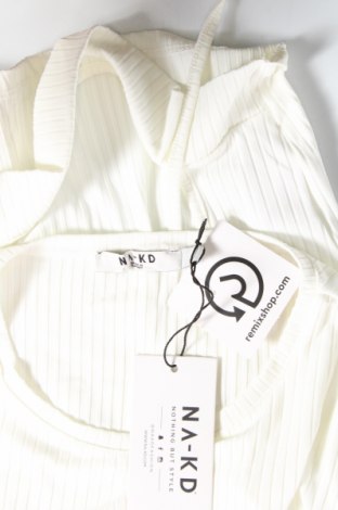 Γυναικεία μπλούζα NA-KD, Μέγεθος L, Χρώμα Λευκό, Τιμή 4,08 €