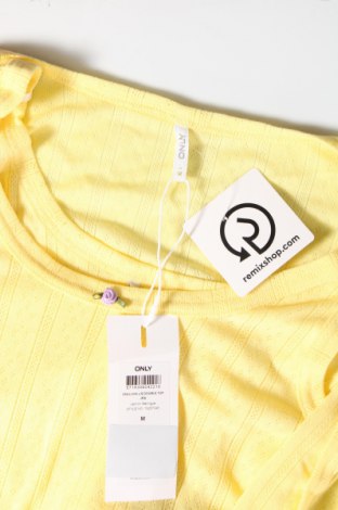 Дамска блуза ONLY, Размер M, Цвят Жълт, Цена 8,00 лв.
