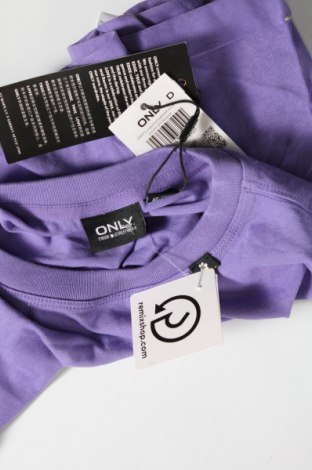 Γυναικεία μπλούζα ONLY, Μέγεθος S, Χρώμα Βιολετί, Τιμή 20,62 €