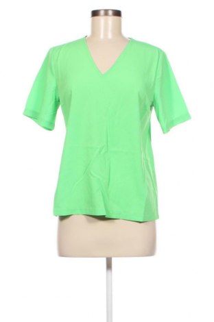 Дамска блуза Pieces, Размер M, Цвят Зелен, Цена 7,20 лв.
