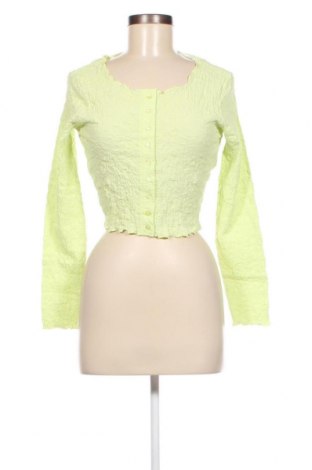 Дамска блуза Pieces, Размер L, Цвят Зелен, Цена 8,00 лв.