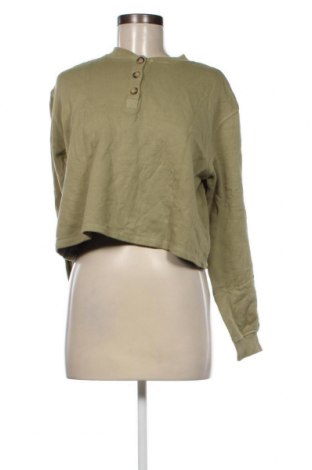 Γυναικεία μπλούζα Pull&Bear, Μέγεθος S, Χρώμα Πράσινο, Τιμή 3,17 €