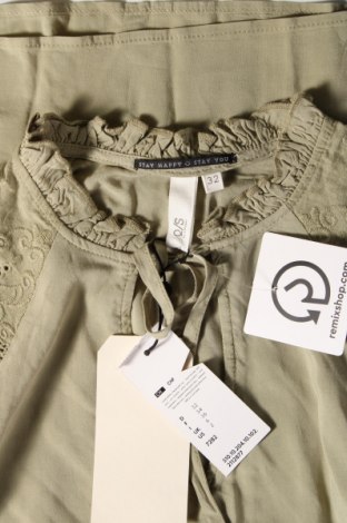 Дамска блуза Q/S by S.Oliver, Размер XXS, Цвят Зелен, Цена 10,80 лв.