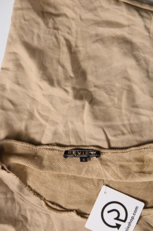 Damen Shirt Review, Größe S, Farbe Beige, Preis 16,70 €