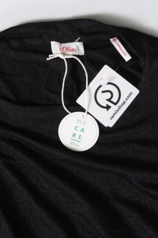 Γυναικεία μπλούζα S.Oliver, Μέγεθος XS, Χρώμα Μαύρο, Τιμή 4,45 €