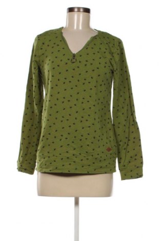 Γυναικεία μπλούζα S'questo, Μέγεθος S, Χρώμα Πράσινο, Τιμή 3,76 €