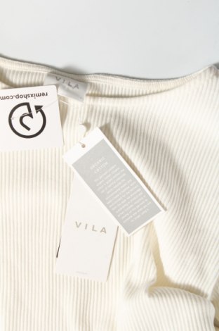 Γυναικεία μπλούζα VILA, Μέγεθος L, Χρώμα Εκρού, Τιμή 2,89 €